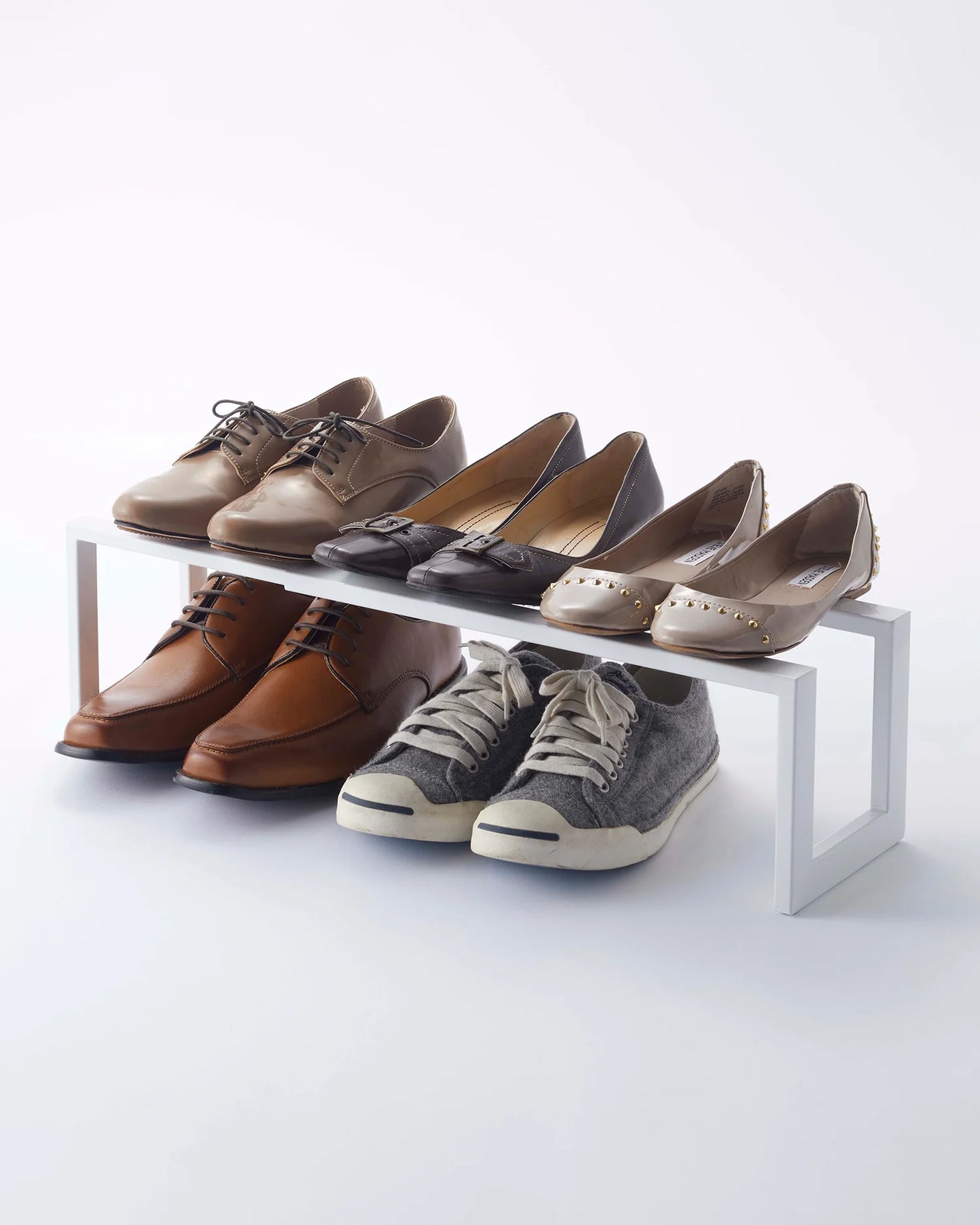 GLIXO | Expandable Shoe Rack (6" H) - Steel