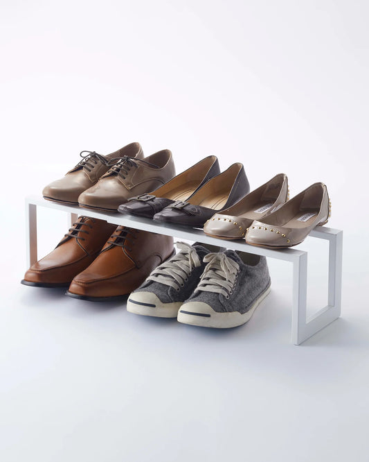 GLIXO | Expandable Shoe Rack (6" H) - Steel