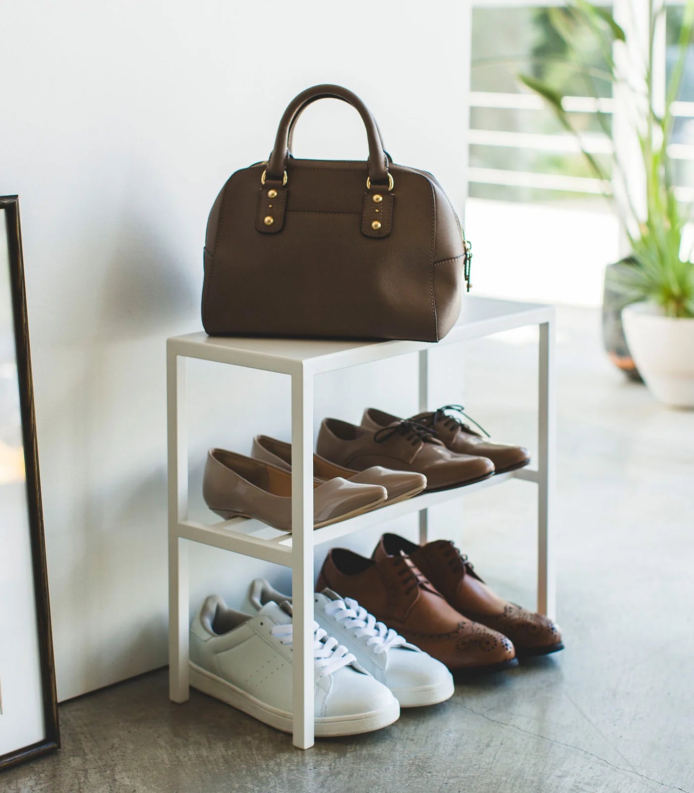GLIXO | Shoe Organizer (16" H) - Steel