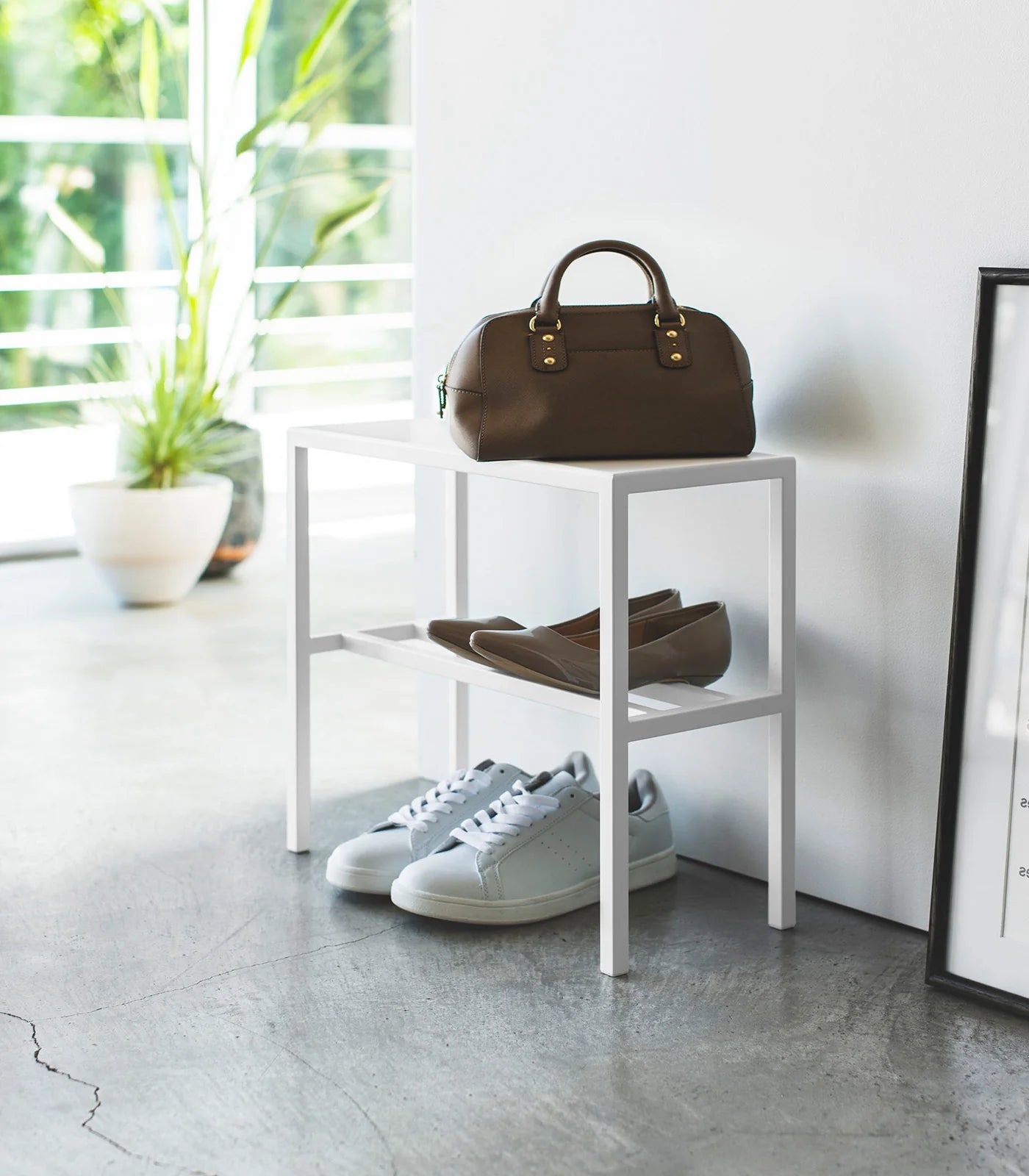 GLIXO | Shoe Organizer (16" H) - Steel