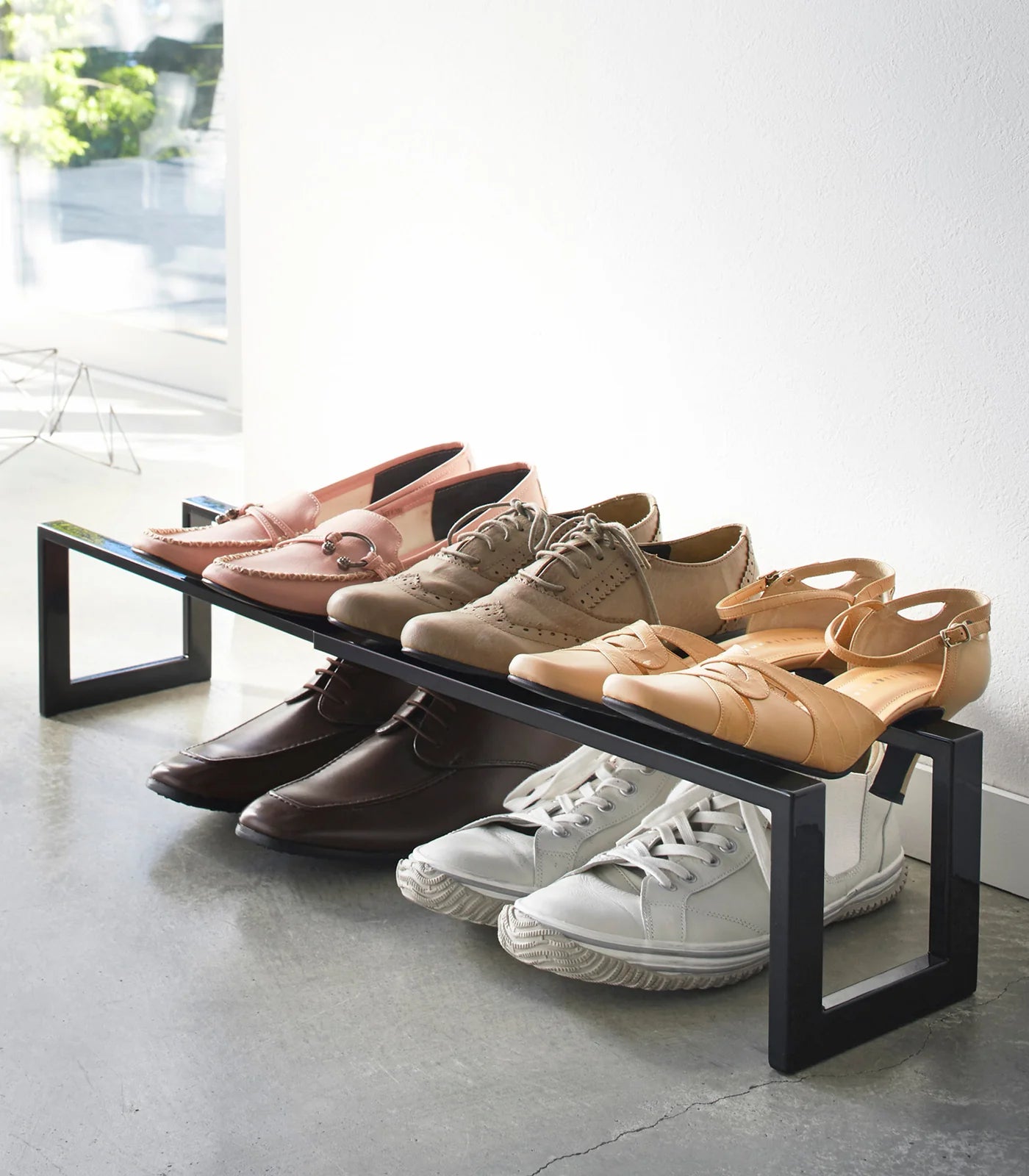 GLIXO | Expandable Shoe Rack (6" H) - Steel